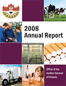 2008 Annual Report: Forest Fire Management: Follow-Up Report