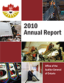 2010 Annual Report: Non-hazardous Waste Disposal and Diversion