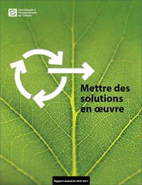 Rapport sur la protection de l’environnement de 2010-2011