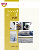 Rapport annuel 2016 volume 1
