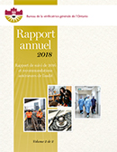 Rapport annuel 2018 : Changement climatique : Rapport suivi