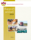 Rapport annuel 2019 volume 1