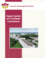 Rapport spécial sur l’Université Laurentienne
