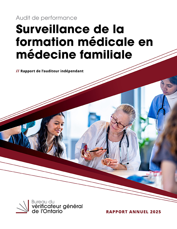 Surveillance de la formation médicale en médecine familiale