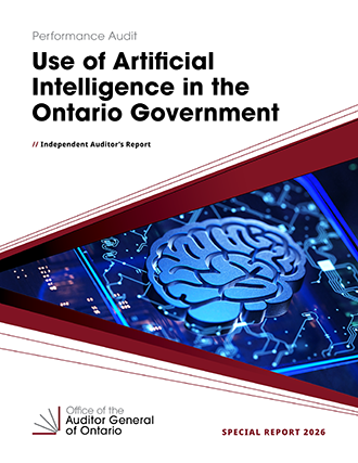 Use of Artificial Intelligence in the Ontario Government