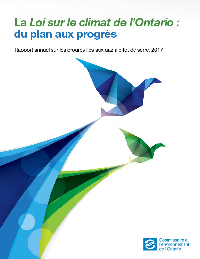 Rapport annuel sur les progrès liés aux gaz à effet de serre de 2017