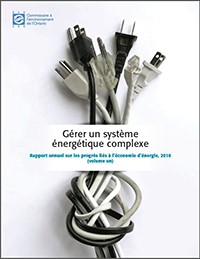 Rapport annuel sur les progrès liés à l’économie d’énergie, 2010 (Volume un)