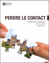 Rapport sur la protection de l’environnement de 2011-2012 (Partie 1)