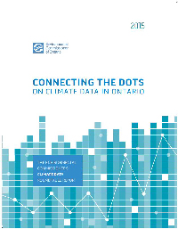 Connecting the Dots on Climate Data in Ontario