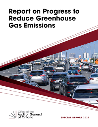 Report on Progress to Reduce Greenhouse Gas Emissions
