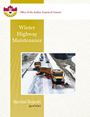 Special Report on Winter Highway Maintenance